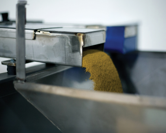 Close-up of Pigment Machine